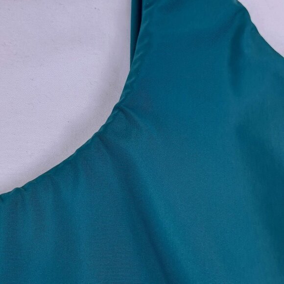 Lulu's size Small Green Scoop Neck Bikini Swim Top NWT - Picture 3 of 11